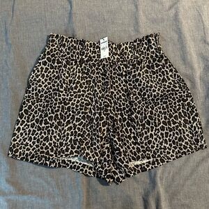 Express Animal Print Shorts